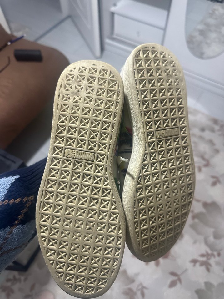 Renkli Tie-Dye Kadın Spor Ayakkabı - Görsel 4