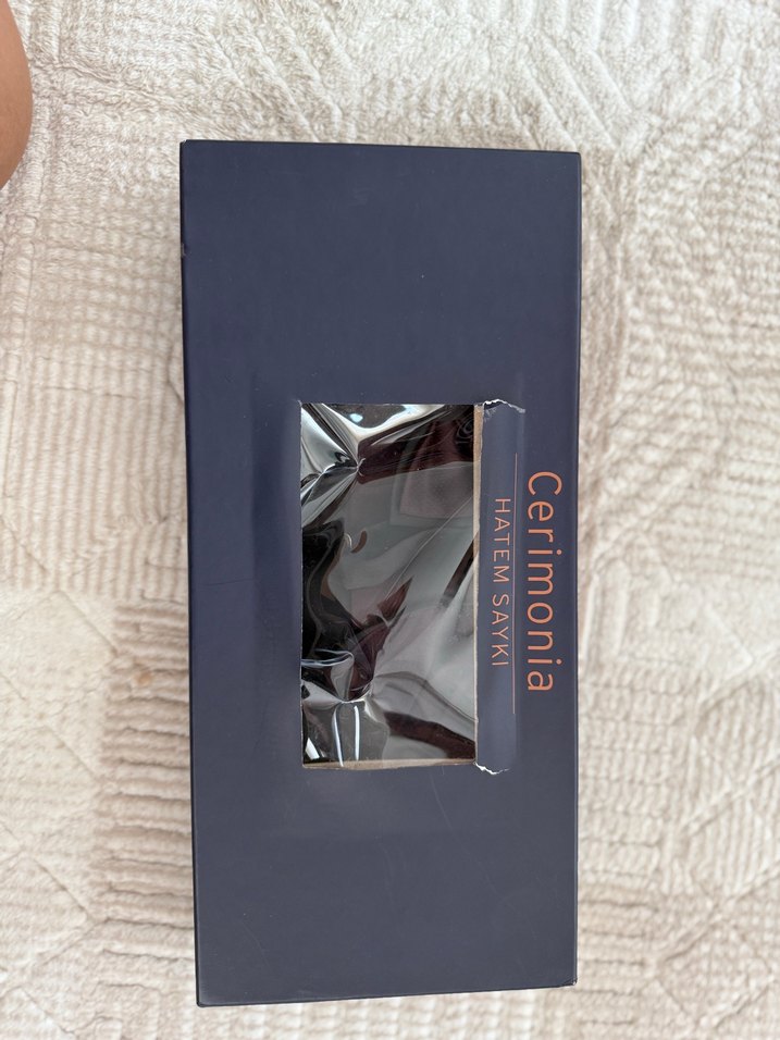 Hatemoğlu Bordo Siyah Gotik Erkek Papyon Seti - Görsel 5