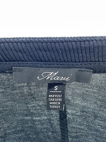s Beden siyah Renk Mavi Jeans Bluz %70 İndirimli.