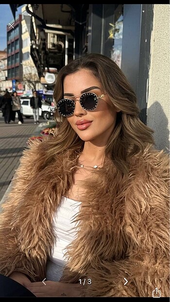 Chanel taşlı gözlük