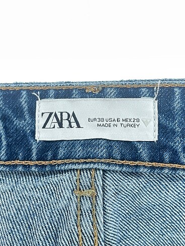 38 Beden lacivert Renk Zara Jean / Kot %70 İndirimli.