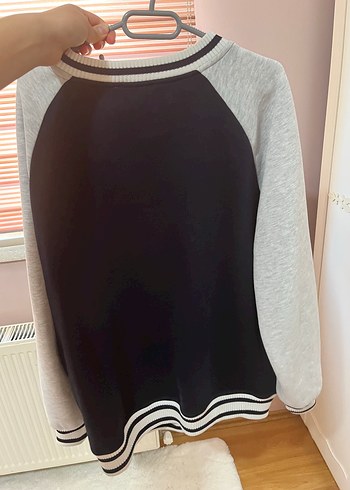 xl Beden gri Renk Gri Siyah Düğmeli Street Wear Kadın Ceket