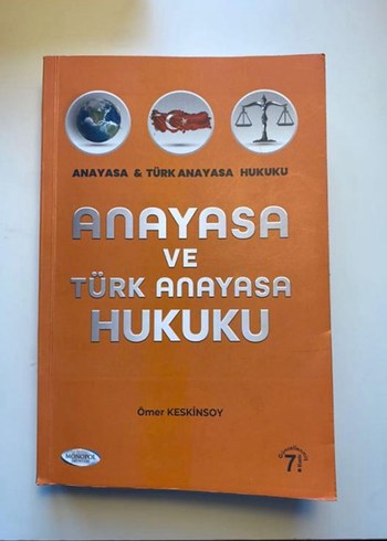 Anayasa ve Türk Anayasa Hukuku Kitabı