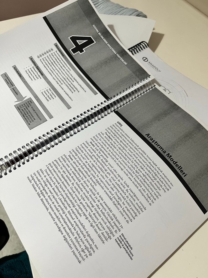 SosyalBilimlerd Araştırma Yöntemler Anadolu Üniversitesi çıktısı - Görsel 2