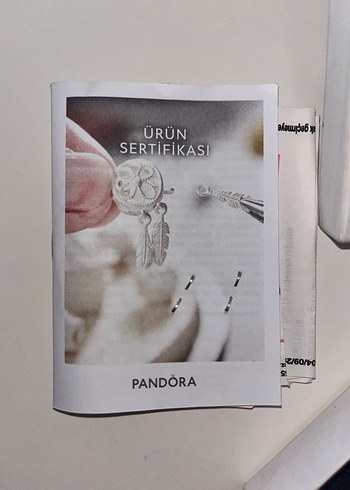 Pandora Zincir Detaylı Kadın Bileklik bi tane charm içinde - Görsel 3