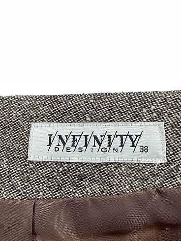 38 Beden kahverengi Renk Infinity Mini Etek %70 İndirimli.