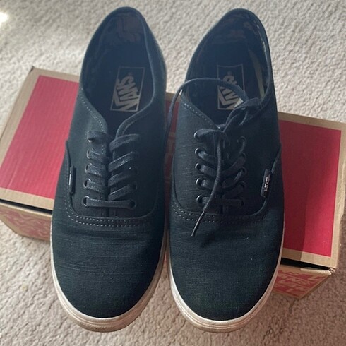 Vans Orijinal Siyah Vans Authentic Lo Pro