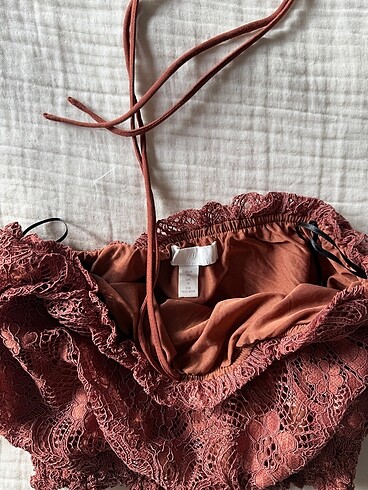 H&M H&M straplez üst