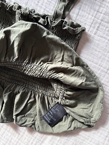s Beden haki Renk H&M askılı üst