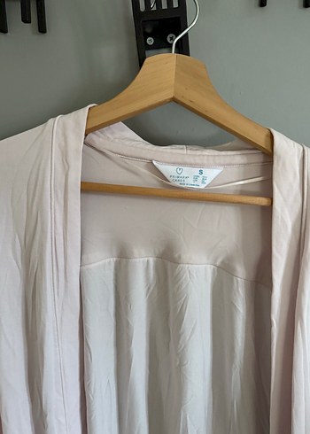 Uçuk Pembe Kuşaklı Sabahlık - Görsel 2