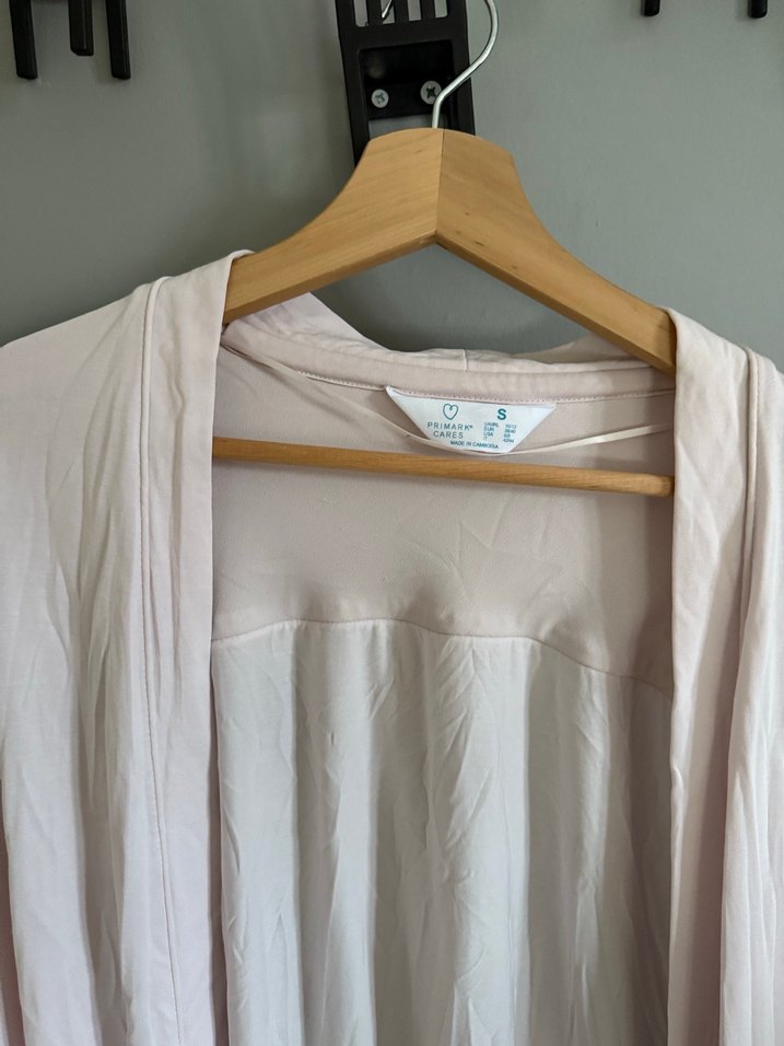 Uçuk Pembe Kuşaklı Sabahlık - Görsel 2