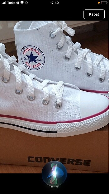 Converse yazlık ayakkabı