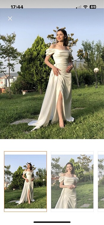 Diğer Beyaz abiye elbise