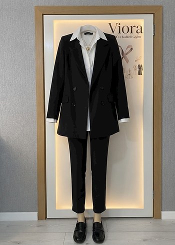 Zara Sikligin Simgesi Siyah Cift Dugmeli Blazer