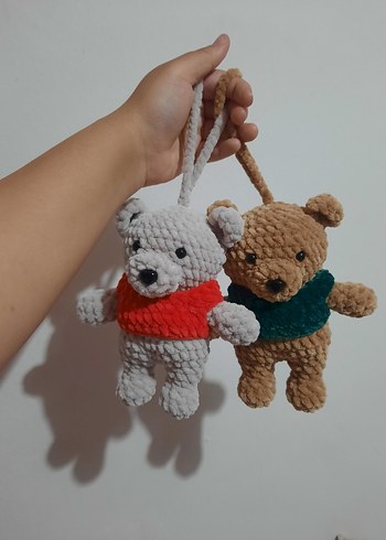 Diğer amigurumi peluş ayıcıklar