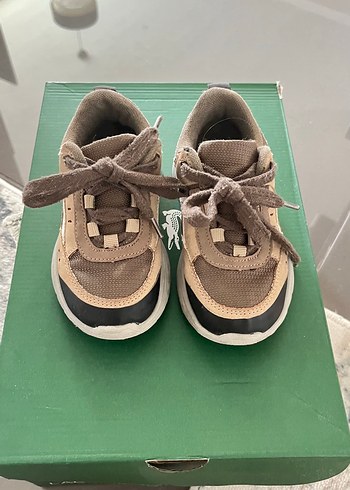 Zara Bej Kahverengi Cocuk Sneaker