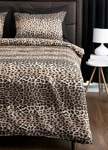  Beden Leopar Model Çift Kişilik Nevresim Takımı