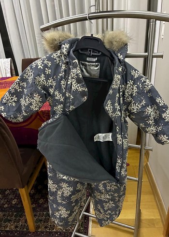 Gri Kürklü Bebek Kar Tulumu - Wheat marka - Görsel 5