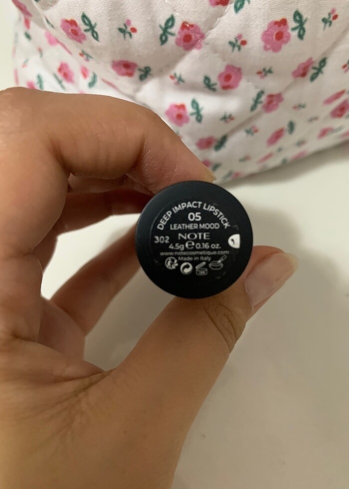 NOTE DEEP İMPACT LIPSTICK 05 LEATHER MOOD RUJ - Görsel 3