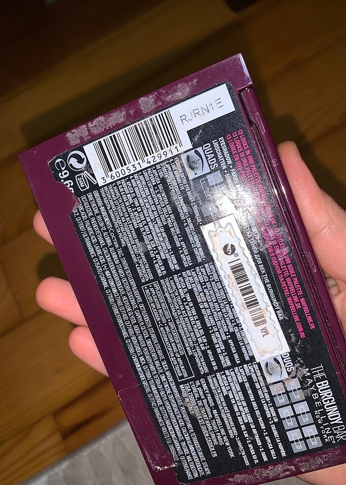 Maybelline THE BURGUNDY BAR FAR - Görsel 3