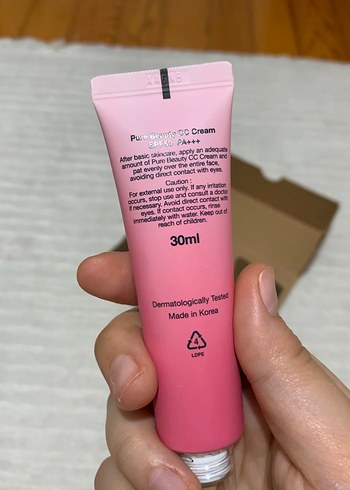 Pure Beauty Pembe CC Krem 02 Natural - Görsel 2