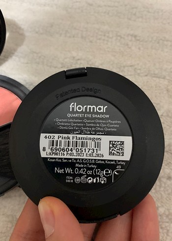 Flormar Koyu Pembe Göz Farı Paleti - Görsel 3