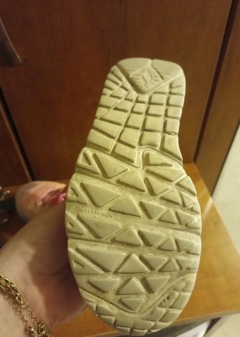 31 Beden pembe Renk Skechers kız Çocuk Pembe Bağcıklı ve Cırtlı Spor Ayakkabı