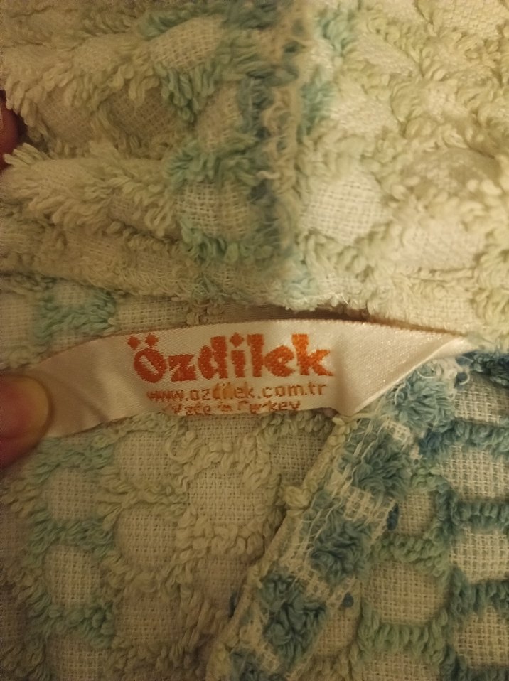 Kapüşonlu Erkek Çocuk Bornoz - Gri Tie-Dye - Görsel 2