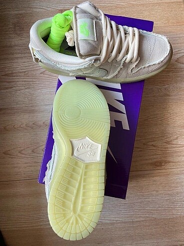 38 Beden ten rengi Renk Nike Dunk Low ?Mummy?