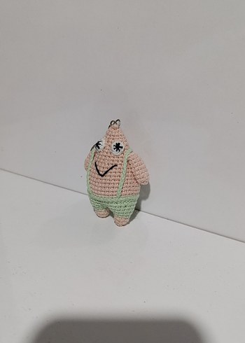 Pastel Bej Örgü Oyuncak Bebek - Görsel 3