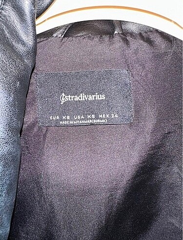 xs Beden Stradivarius deri mont