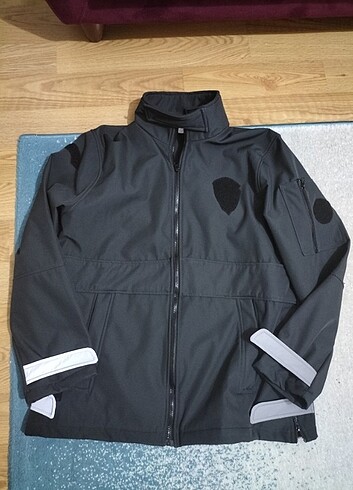xl Beden lacivert Renk Softshell Özel güvenlik mont xl sifir