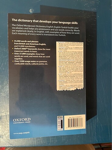 Oxford Wordpower ing ing Türkçe - Görsel 4