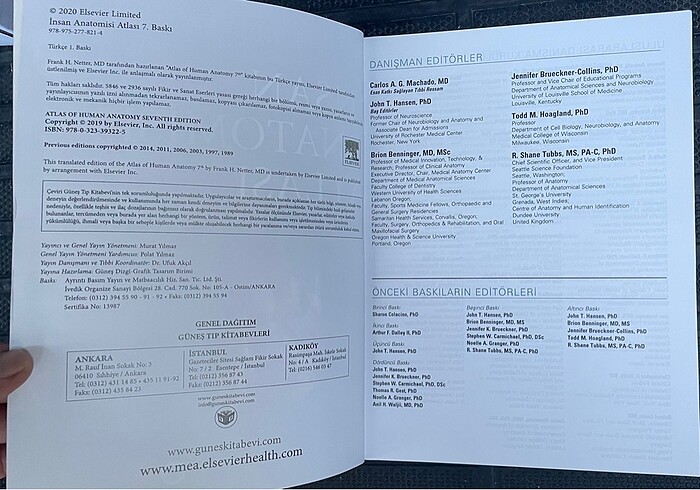 Netter İnsan Anatomi Atlası 7.baskı - Görsel 6