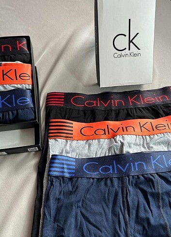 Calvin Klein 3 adet kutulu boxer M L Xl XXl 