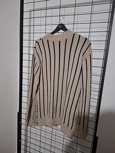 Diğer Kazak / Triko Çizgili Uzun Kollu l beden Unisex Ürün