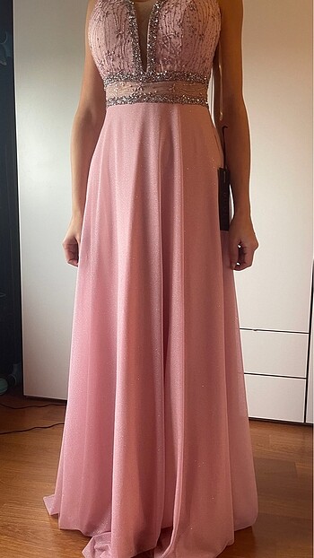 Uzun elbise - Görsel 6