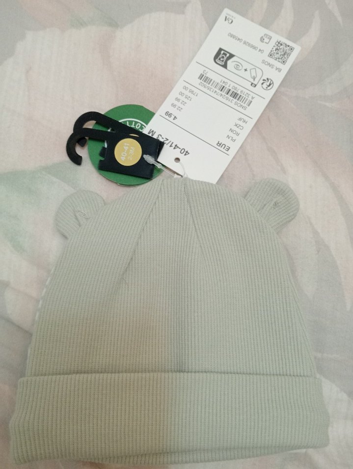 Yeşil Uzun Kollu Bebek Tulum - Görsel 4