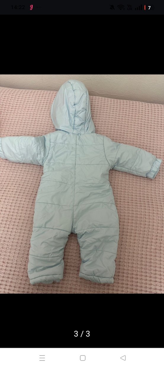 Mavi Bebek  Astronot Tulumu Hellobaby - Görsel 3