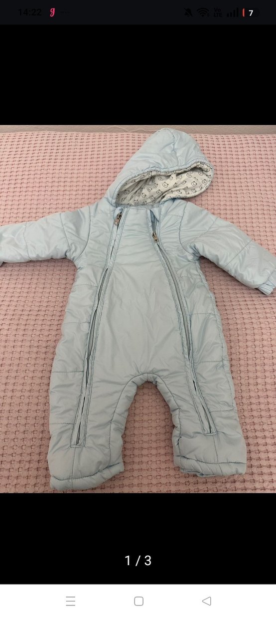 Mavi Bebek  Astronot Tulumu Hellobaby - Görsel 2