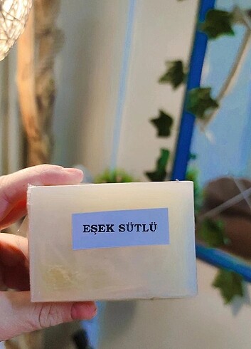 Eşek sütlü lifli sabun