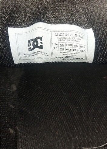 Dc hiphop ayakkabi pislick - Görsel 3