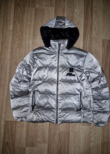 phılıpp plein erkek mont vıntagr sisme mont kaz tuyu - Görsel 2