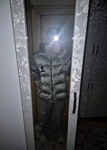 phılıpp plein erkek mont vıntagr sisme mont kaz tuyu - Görsel 10