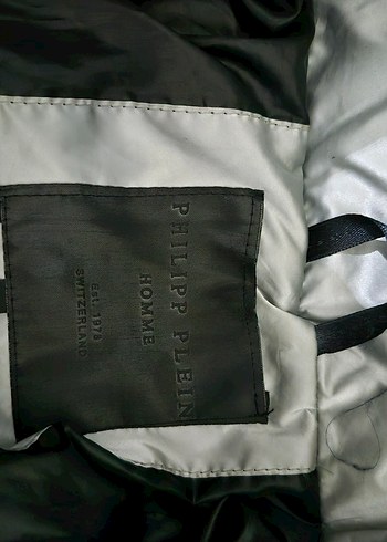 phılıpp plein erkek mont vıntagr sisme mont kaz tuyu - Görsel 6