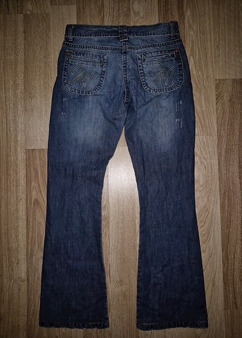 miss me kadım pantolın ispanyol paca true religion american vint - Görsel 6