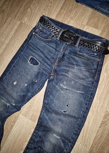 levis bootcut jeans true religion hiphop american vintage pantol - Görsel 4