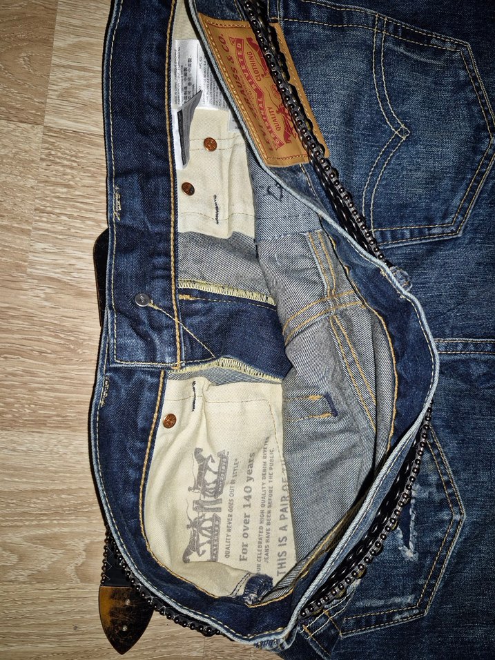 levis bootcut jeans true religion hiphop american vintage pantol - Görsel 3