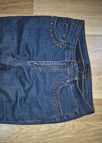 taslama kadın ıspanyol paca pantolın true religion miss me - Görsel 2