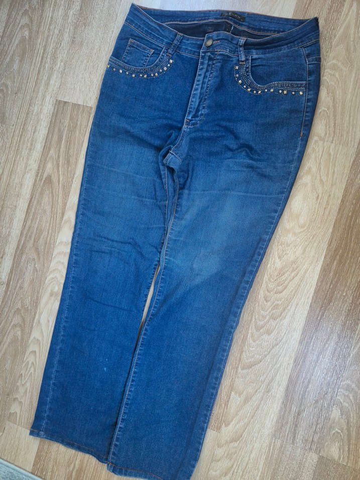 taslama kadın ıspanyol paca pantolın true religion miss me - Görsel 5